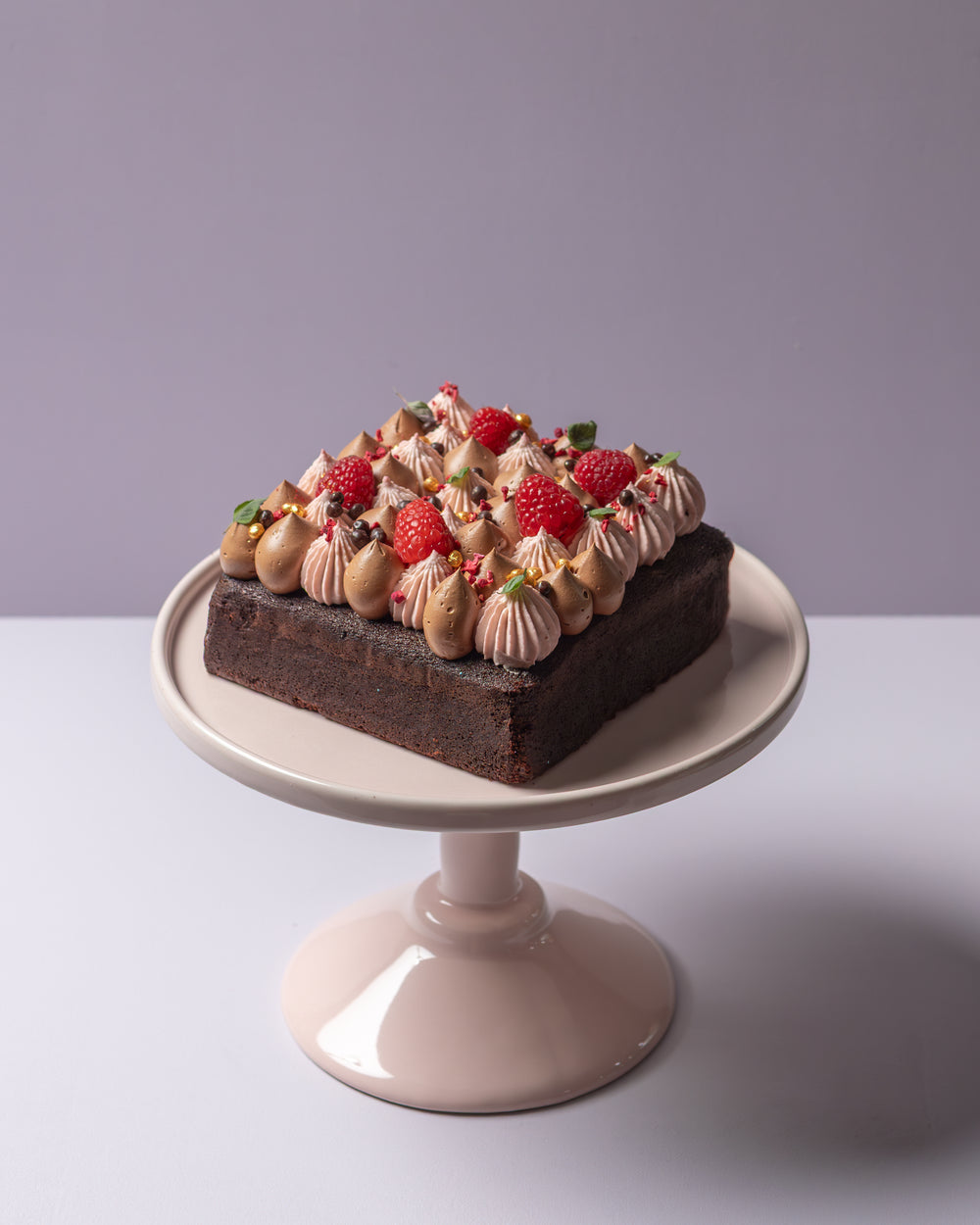 PRE ORDER - Chocolate Raspberry & Sour Cream Brownie
